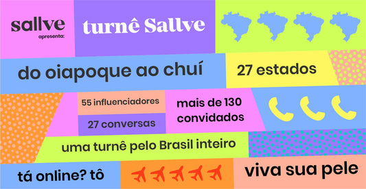 Turnê Sallve: do Oiapoque ao Chuí!