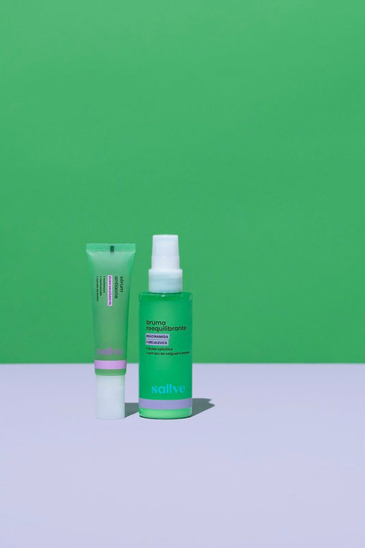 Bruma Reequilibrante x Sérum Antiacne: diferenças e uso combinado
