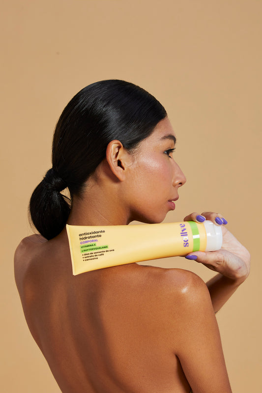 Antioxidante Hidratante Corporal: hidratação com rápida absorção