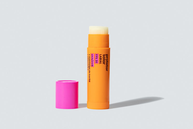 protetor solar labial