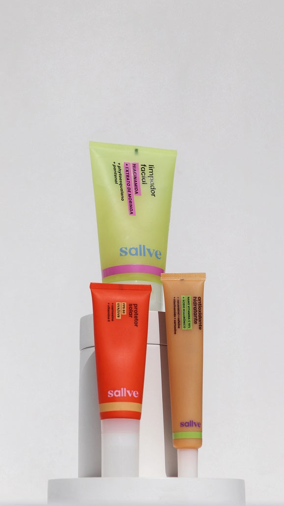 Como montar uma rotina com apenas 3 produtos da Sallve