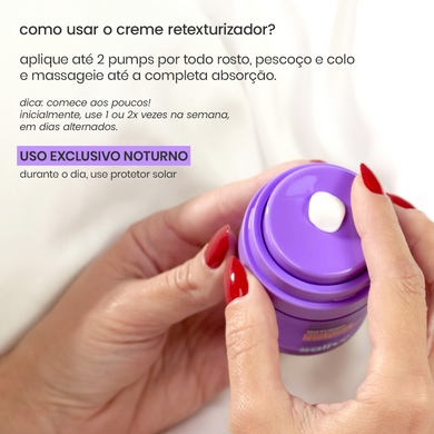 Creme Retexturizador Noturno