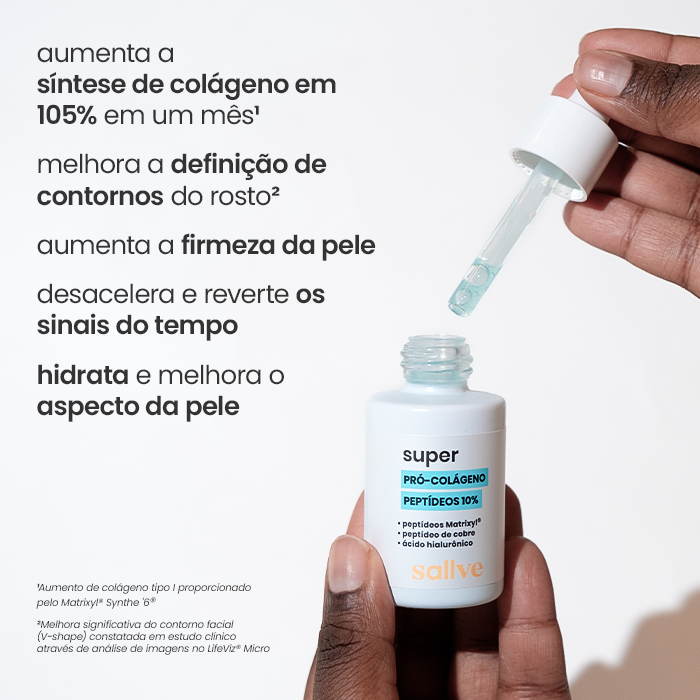 Dupla Colágeno e Niacinamida 20% | Sallve