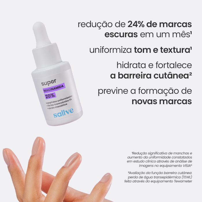 Dupla Colágeno e Niacinamida 20% | Sallve