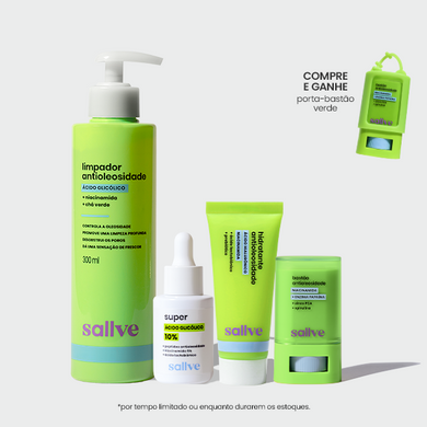 kit rotina completa antioleosidade