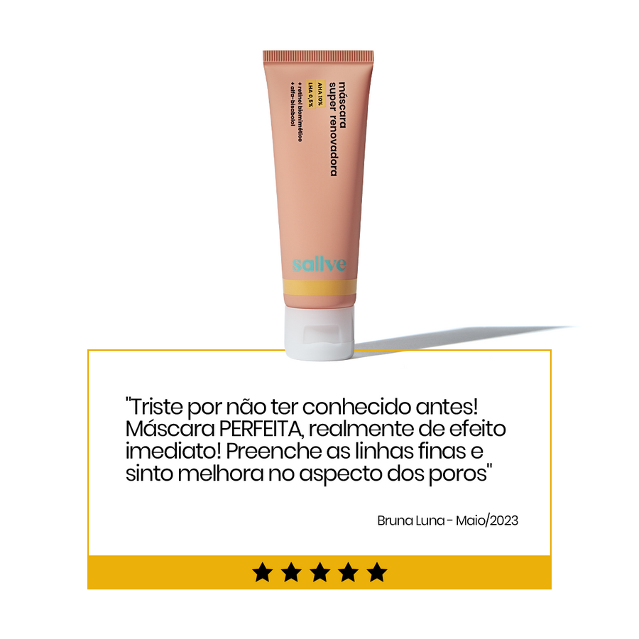 avaliação máscara super renovadora sallve