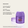 Resultados do Creme Retexturizador Noturno Sallve – textura mais uniforme e menos rugas em 7 noites, dobras nasolabiais reduzidas em 4 semanas