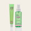 Dupla Antiacne Rosto e Corpo Sallve – Sérum Antiacne e Spray Antiacne Corporal lado a lado