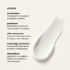 Ativos do Hidratante Reparador Sallve – ceramidas, pantenol, alfa-bisabolol, manteiga de karité e eletrólitos