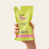 Refil do Limpador Facial Sallve 240ml na mão – sachê refil para reabastecer o frasco de 300ml