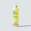 Limpador Facial sallve com niacinamida e extrato de moringa em embalagem amarela com pump, produto para limpeza profunda e pele sensível.