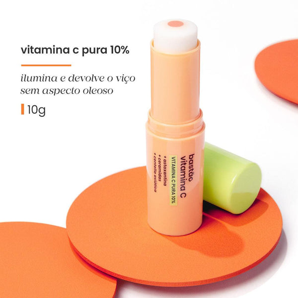 Bastão Vitamina C Pura 10% sallve - ilumina e devolve o viço sem aspecto oleoso