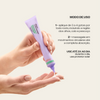 Modo de uso do Sérum Uniformizador Sallve – 3 a 4 gotas no rosto, olhos, colo e pescoço, até 2x ao dia